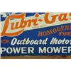 Image 4 : Lubri-Gas Outboard Motor Fuel D/S Framed Sign