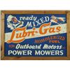 Image 7 : Lubri-Gas Outboard Motor Fuel D/S Framed Sign