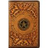 Image 2 : The Texas Rangers Book in Tooled Leather Cover