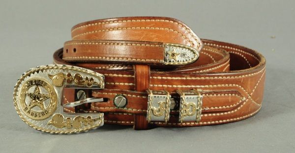 Texas Ranger Buckle Texas Ranger Captain Jack Dean's Belt and Buckle