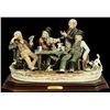Image 1 : Capodimonte  "Card Players" Poker Scene