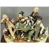 Image 4 : Capodimonte  "Card Players" Poker Scene