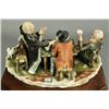 Image 8 : Capodimonte  "Card Players" Poker Scene