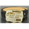 Image 1 : Capt. Jack Dean San Antonio Rodeo Belt & Buckle
