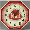 Image 2 : Pearl Beer Octagon Neon Advertising Clock