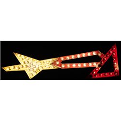 Salesman's Sample Lighted Arrow Sign