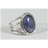 Image 2 : Lapis and Silver Bracelet