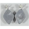 Image 2 : Begay Lapis and Sterling Silver Ear Rings