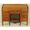 Image 1 : Oak Roll Top Desk