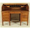 Image 4 : Oak Roll Top Desk