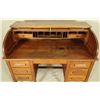 Image 6 : Oak Roll Top Desk