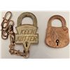 Image 3 : Keen Kutter Santa Fe & Indian Motif Padlocks