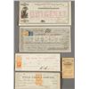 Image 1 : 3 Wells Fargo Documents Montana Territory Warrant