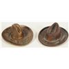 Image 1 : 2 Miniature Metal Advertising Hats