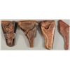 Image 1 : Collection of 4 Leather Holsters