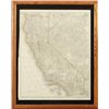 Image 1 : 1881 California Nevada Map Rand McNally