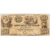 Image 1 : $50 Republic of Texas Note