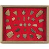 Image 1 : Framed 24 Arrowhead Shadow Box