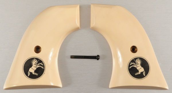 Texas Ranger Jack Dean's Colt SA Faux Ivory Grips