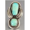 Image 2 : Silver & Turquoise Bracelet & Ring