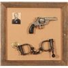 Image 1 : Framed H&R Shadow Box With Handcuffs