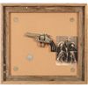Image 1 : Framed Iver Johnson Shadow Box With Coins