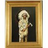 Image 1 : Indian Chief Painting by Peggy Moerbe