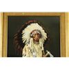 Image 2 : Indian Chief Painting by Peggy Moerbe