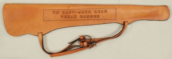 Texas Ranger Captain Jack Dean's Rifle Scabbard