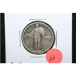 1918 Standing Liberty Quarter; F12