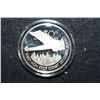 Image 1 : Sterling Silver Round; 50th Anniversary First Non-Stop Coast to Coast Flight; .925 Silver .900 Oz.
