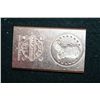 Image 1 : 2012 Copper Ingot; .999 Fine Copper Half Pound