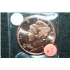 Image 1 : Copper Round; .999 Fine Copper 1 Oz.