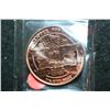 Image 2 : Copper Round; .999 Fine Copper 1 Oz.
