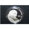 Image 1 : Sterling Silver Round; 350th Anniversary of Birth of Blaise Pascal-Scientist, Mathematician, Religio