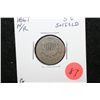 Image 1 : 1867 Shield Nickel No Rays; G