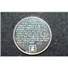 Image 2 : 1976 US Postal Service Silver Round; 58th Anniversary of First Regularly Scheduled US Air Mail; .999