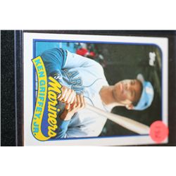 1989 MLB Ken Griffey, Jr. Seattle Mariners Baseball Trading Card