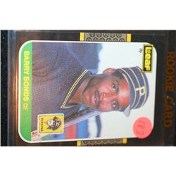 1987 MLB Barry Bonds Pittsburgh Pirates Baseball Trading Card
