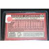 Image 2 : 1986 MLB Roger Clemens Boston Red Sox Baseball Trading Card