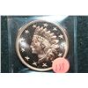 Image 1 : Copper Round; .999 Fine Copper 1 Oz.
