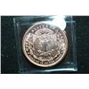 Image 2 : Copper Round; .999 Fine Copper 1 Oz.