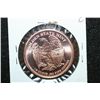 Image 2 : Copper Round; .999 Fine Copper 1/2 Oz.