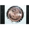 Image 2 : Copper Round; .999 Fine Copper 1/2 Oz.