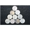 Image 2 : Mercury Dime; Various Dates & Conditions; Lot of 10