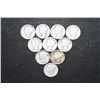 Image 1 : Mercury Dime; Various Dates & Conditions; Lot of 10