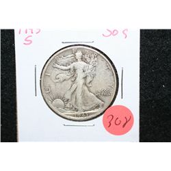 1943-S Walking Liberty Half Dollar