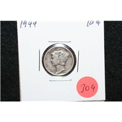 1944 Mercury Dime