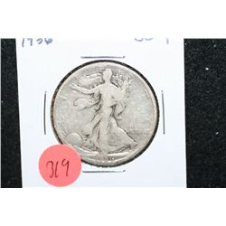 1936 Walking Liberty Half Dollar