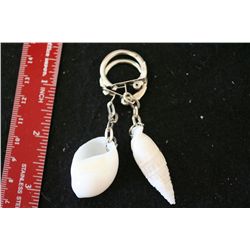 Seashell Key Rings; Lot of 2